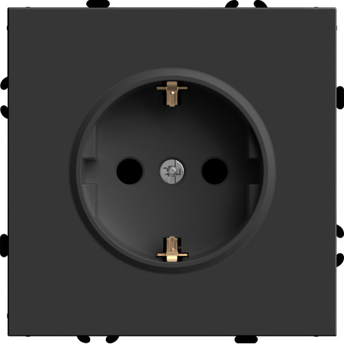 Розетка 1-местная с защитной шторкой Stekker RST16-5110-05 Эмили 49854