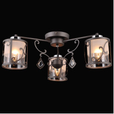 Накладная люстра Natali Kovaltseva FIORD 75120/3C ANTIQUE GRAY