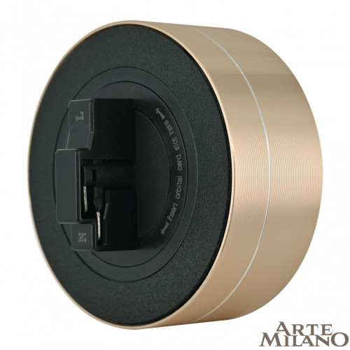 Трековая подсветка Arte Milano Am-track-sockets 380011TLS/LWS Gold
