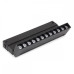 Трековый однофазный светильник AM Group Plain Opal AM591 9W 4000K WH