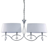 Подвесная люстра Mantra Mara Chrome - White 1642