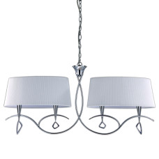 Подвесная люстра Mantra Mara Chrome - White 1642