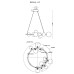 Подвесная люстра MyFar George MR2040-14P