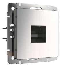 Розетка Ethernet RJ-45 Werkel глянцевый никель W1181002 4690389158247