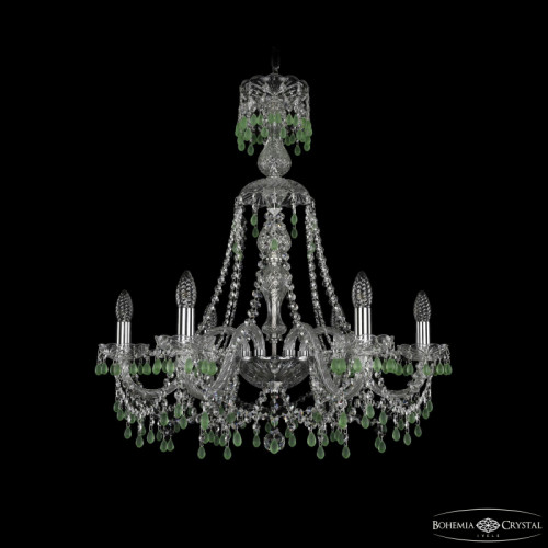 Подвесная люстра Bohemia Ivele Crystal 1410/6/240/XL-74 Ni V5001
