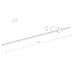 Настенный светильник Nowodvorski Saber Led Silk Olive L White 11590