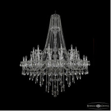 Подвесная люстра Bohemia Ivele Crystal 1415/24+12+6/530/h-187 Ni