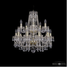 Подвесная люстра Bohemia Ivele Crystal 1403/10+5/195/2d G