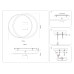 Потолочная люстра Ambrella Light Comfort LineTech FL51392