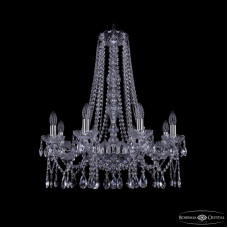 Подвесная люстра Bohemia Ivele Crystal 1413/8/220/h-73 Ni