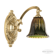 Бра Bohemia Ivele Crystal Verona 7209B10/1/175 G P2 D Amber-Green/H-1K
