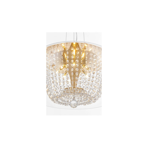 Подвесная люстра Lumina Deco Disposa LDP 7018-500 PR+F.GD