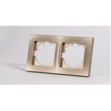 Рамка двухместная ELBI Vega 510-011400-226