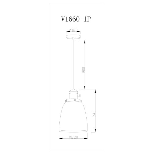 Подвесной светильник Moderli Suvo V11518-1P