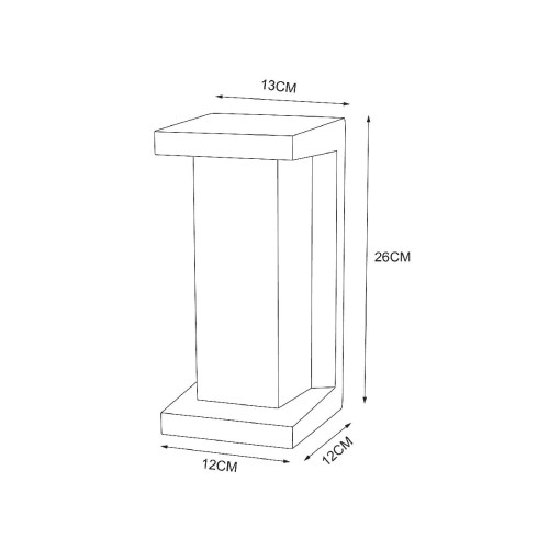 Уличный настенный светильник Arte Lamp Ulysses A8510AL-1BK