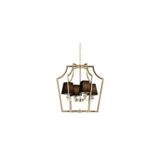 Подвесная люстра Lumina Deco Montero LDP 1249-4 GD+BK