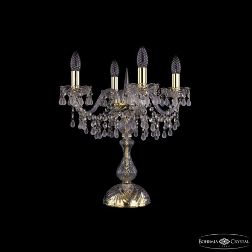 Настольная лампа Bohemia Ivele Crystal 1410L/4/141-47 G V0300