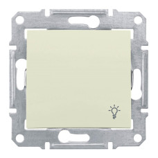 Выключатель кнопочный Свет Schneider Electric Sedna IP44 10A 250V SDN0900347