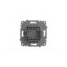 Выключатель двухклавишный проходной ELBI Zena Vega 609-010300-211