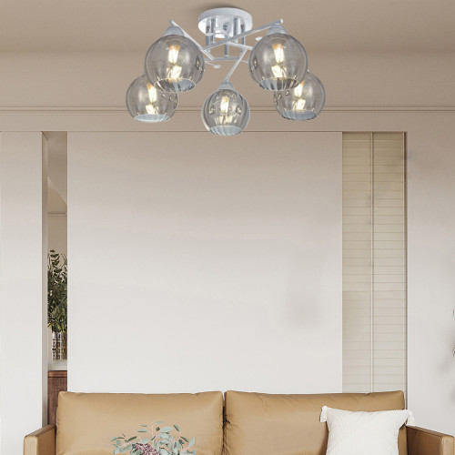 Потолочная люстра Arte Milano Amalfi 326508/5 WH+CR