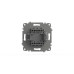 Переключатель двухклавишный проходной ELBI Zena Vega 609-012500-211