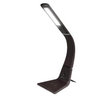 Настольная лампа (UL-00006473) Uniel TLD-565 Brown/LED/360Lm/3000-6000K/Dimmer/WR