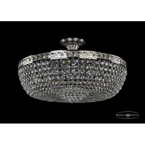 Люстра на штанге Bohemia Ivele Crystal 19281/60IV Ni