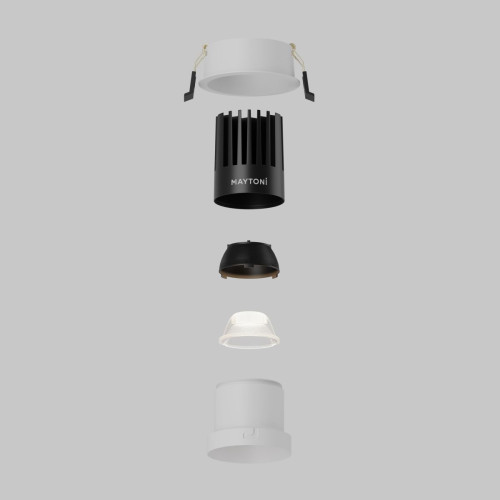 Встраиваемый светильник Maytoni Dip DL118-15W-4K-W