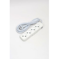 Удлинитель 4вх с защитными шторками ELBI Myra 527-010203-430