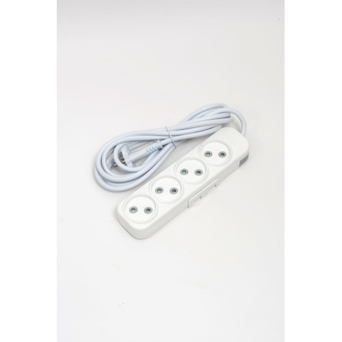 Удлинитель 4вх с защитными шторками ELBI Myra 527-010203-430