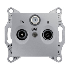 Розетка TV/R/SAT проходная Schneider Electric Sedna 8dB SDN3501260