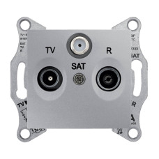 Розетка TV/R/SAT проходная Schneider Electric Sedna 4dB SDN3501460