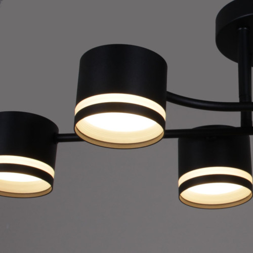 Потолочная люстра Reluce 77730-0.3-06 GX53 BK