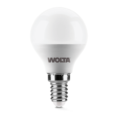 Светодиодная лампа WOLTA 7.5Вт 6500K E14 груша матовая 25W45GL7.5E14