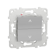 Выключатель двухклавишный Schneider Electric Unica New NU520730