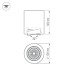 Накладной светильник Arlight SP-FOCUS-R120-16W Warm White 021065
