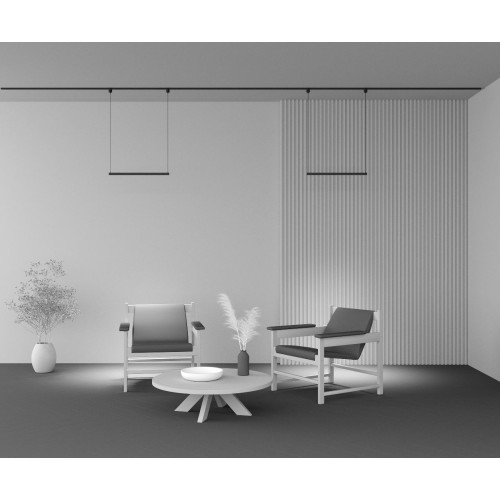 Трековый подвесной магнитный светильник Maytoni Points TR169-1-26W3K-M-B