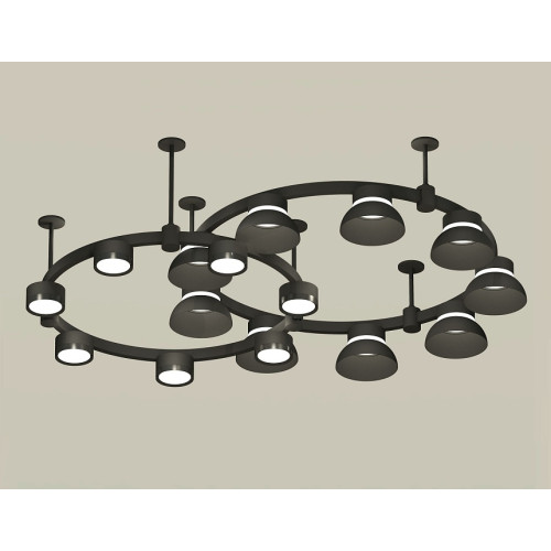 Комплект подвесного светильника Ambrella Light Techno Ring XR92221101 (A9222, A9227, C9238, C9232, N8113, N8141)