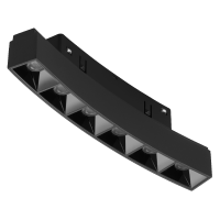 Трековый магнитный светильник iLedex Vision 4822-036-L190-D1200-6W-110DG-3000K-BK