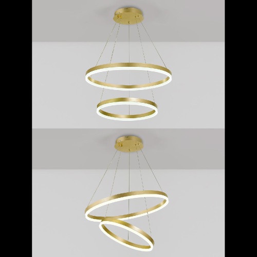 Подвесная люстра Natali Kovaltseva Oreol LED LAMPS 81299
