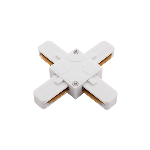 X-коннектор для однофазного накладного трека SWG KXZ-WH-X 002031