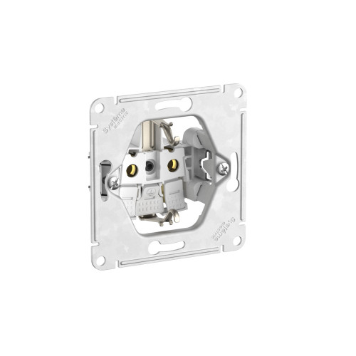Розетка с заземлением со шторками, 16А, мех., быстрозажим. Клем Systeme Electric AtlasDesign Карбон ATN001045S Розетка с заземлением со шторками, 16А, мех., быстрозажим. Клем Systeme Electric AtlasDesign Карбон ATN001045S