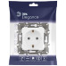 Розетка 2P+E Schuko Эра Elegance 14-2101-01М Б0065800