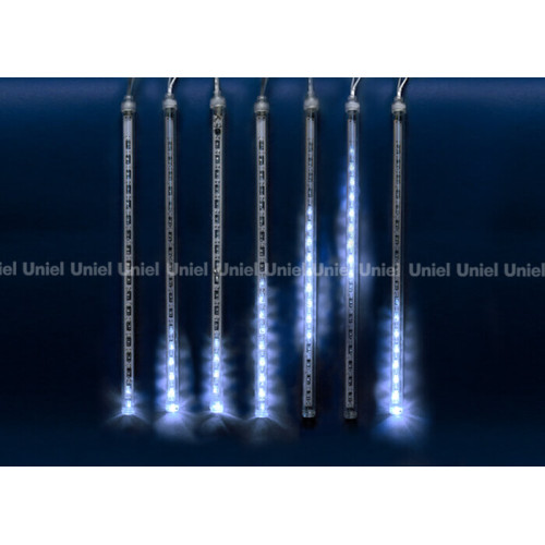 Светодиодная гирлянда (11119) Uniel занавес 220V белый ULD-E2403-144/DTK White IP44 METEOR