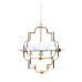 Подвесная люстра Lumina Deco Baltimore LDP 8020-4 GD+WT