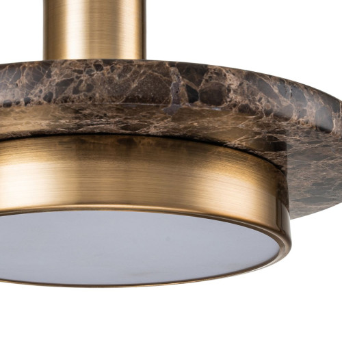 Подвесной светильник Escada Torano 10260/1LED Brown marble
