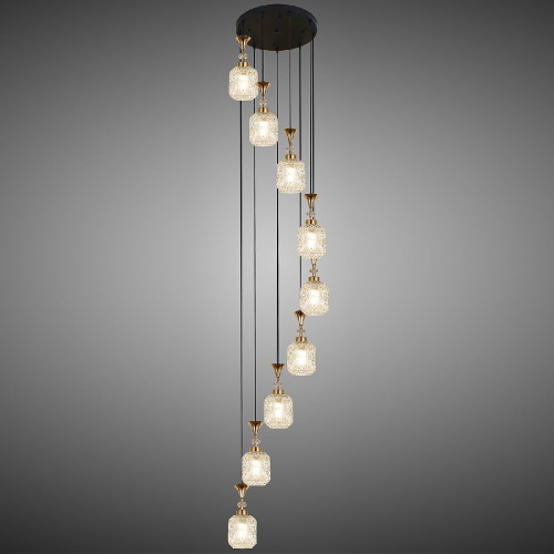 Каскадная люстра Reluce 02003-0.9-09 WH
