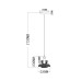 Подвесной светильник Arte Lamp Adagio A2791SP-1MD