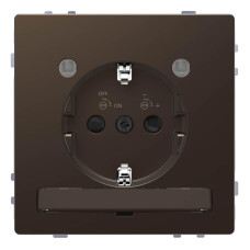 Розетка Schneider Electric Merten D-Life 16A с/з и LED модулем MTN2304-6052