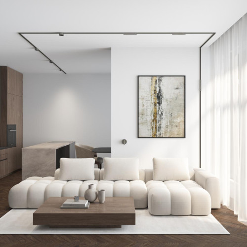Трековый однофазный светильник Denkirs Shine grill DK5771-DN